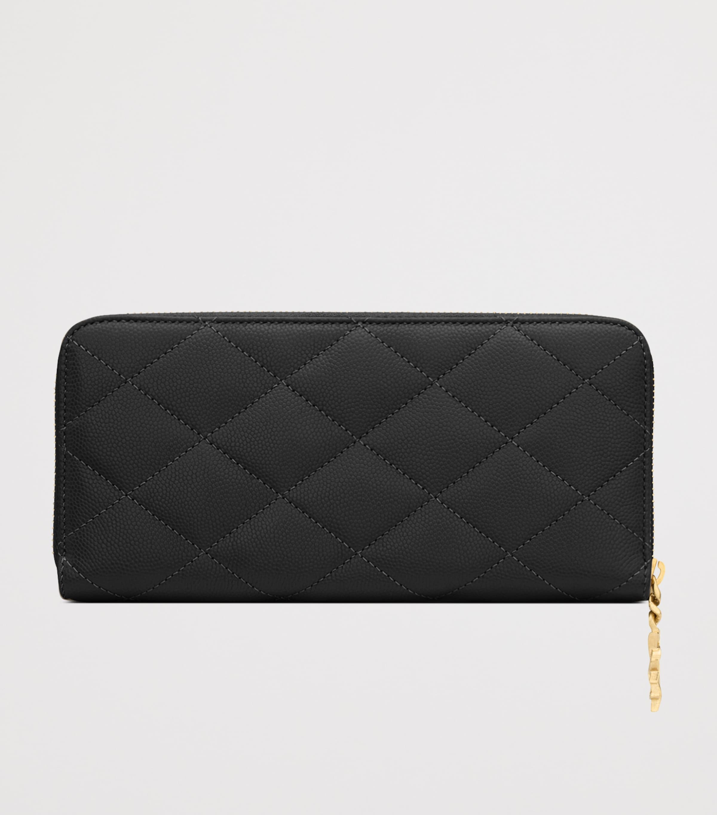 Matelassé Zip-Up Wallet 1000 Image 2