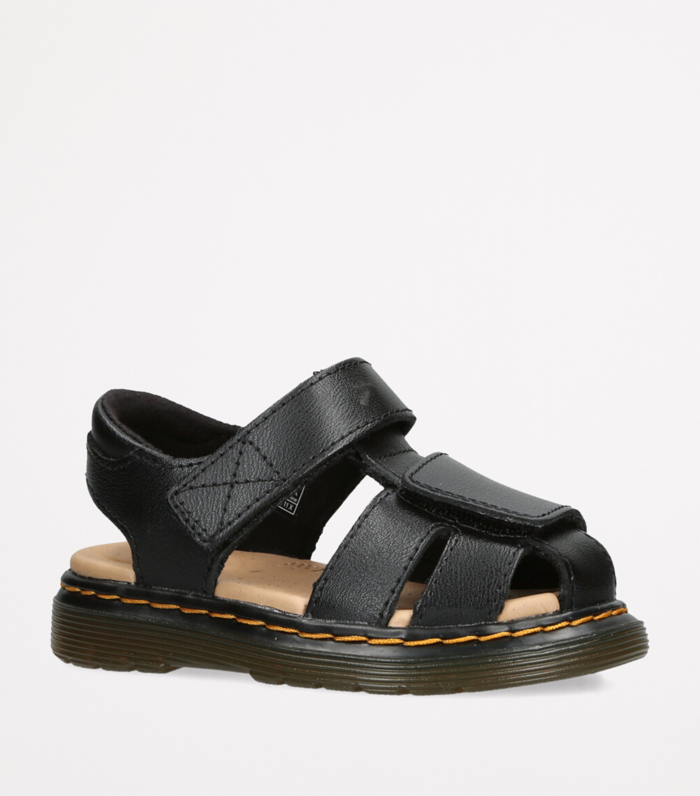 Dr. Martens Leather Moby II Sandals Black Image 3