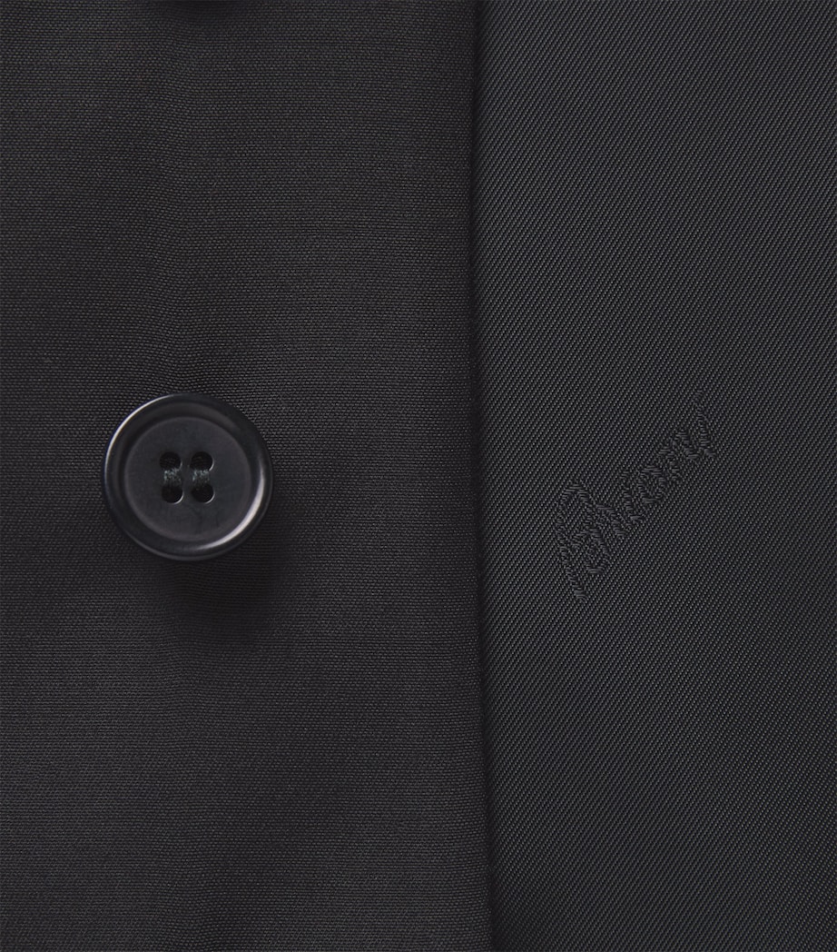 Wool-Silk Square-Neck Top 1000 Image 5