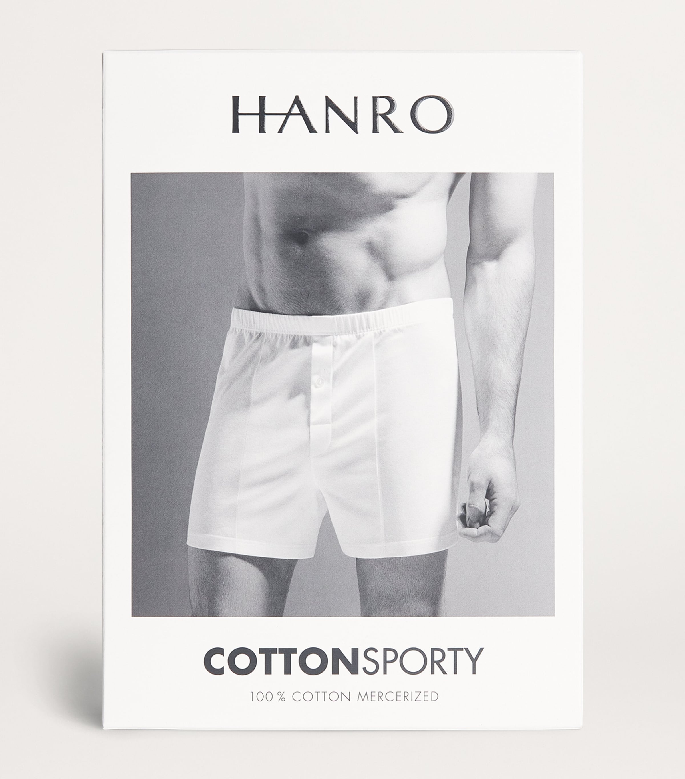 Cotton Sporty Boxer Shorts 0593/MIDNIGHT NAVY Image 5