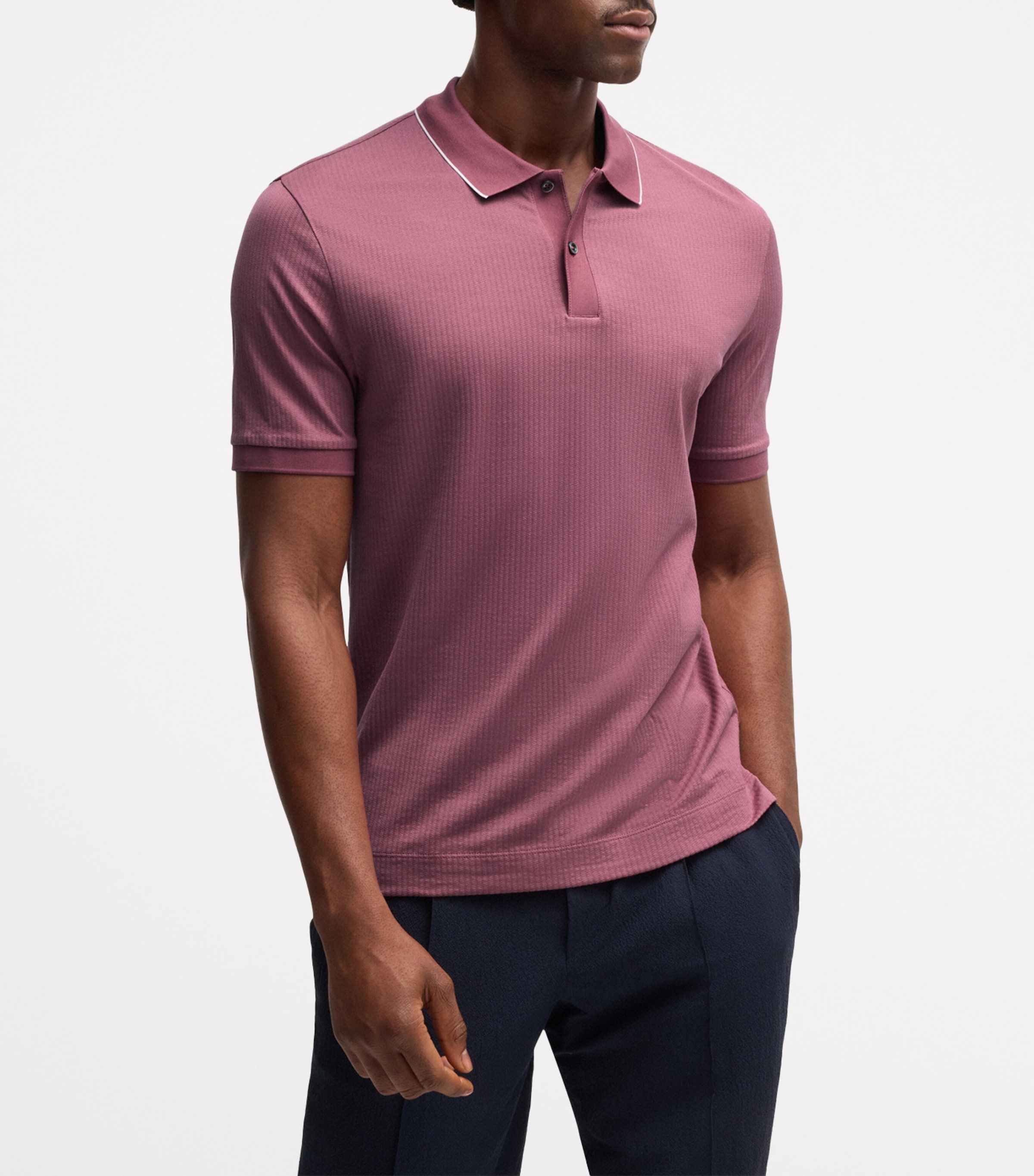 Cotton-Silk Polo Shirt 661 Image 2