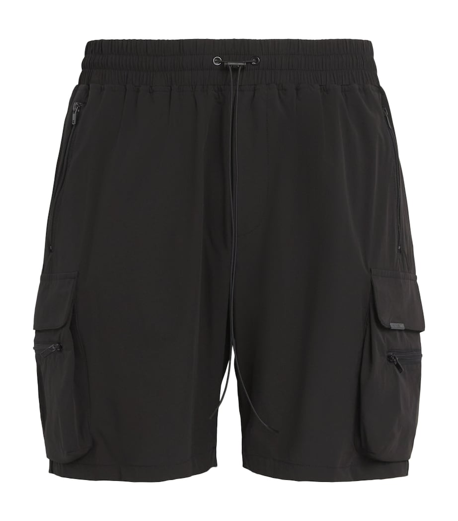 Represent 247 Mens 247 Cargo Shorts Dusky Navy Image 1