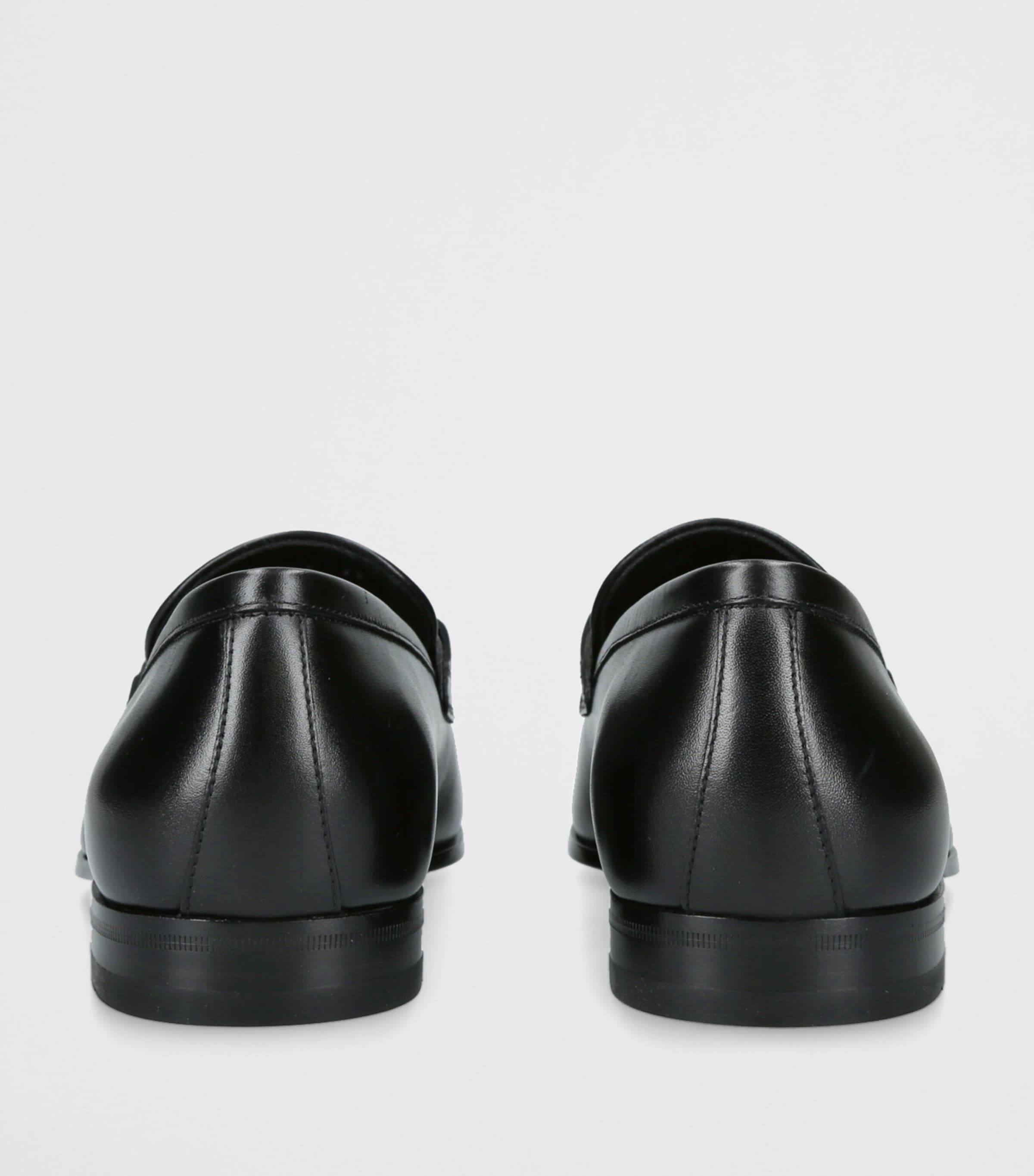 Leather Balty Loafers BLACK Image 2