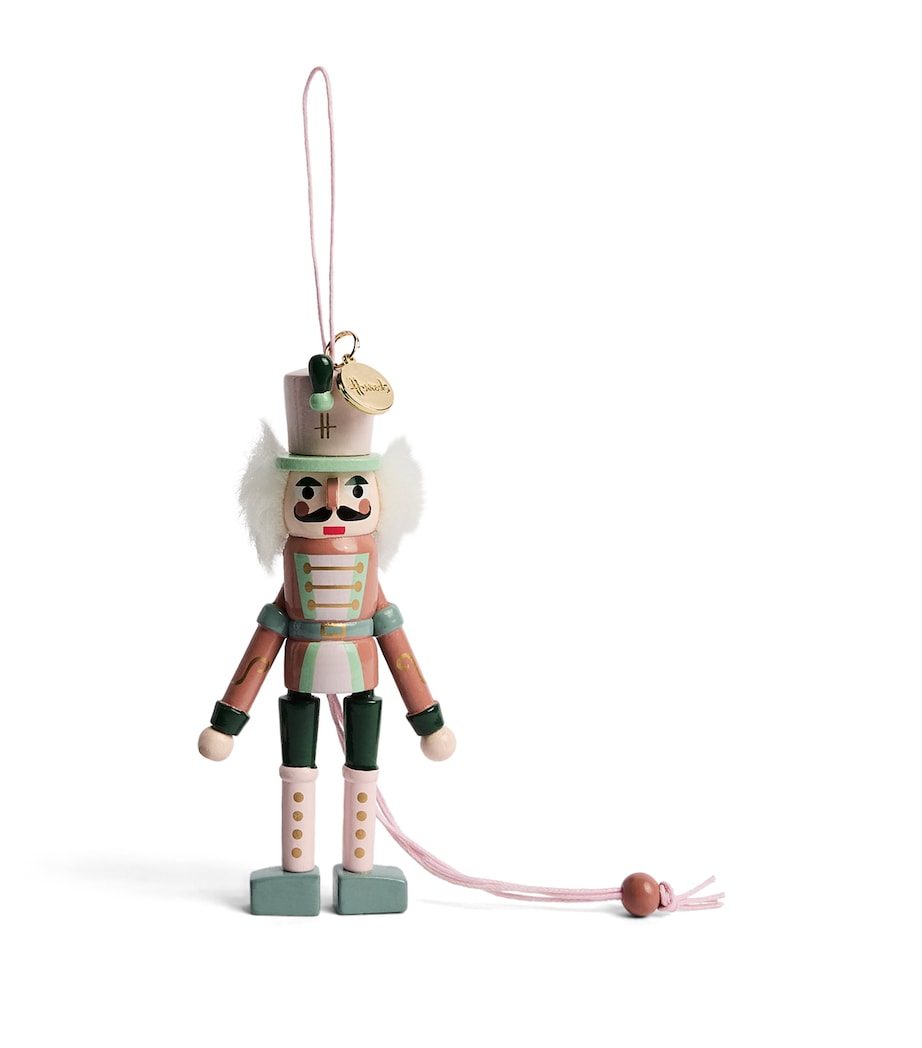 Harrods Nutcracker Pully Decoration Pink Image 1