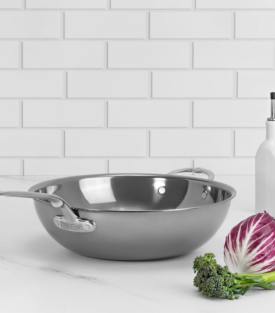 Hestan Stainless Steel NanoBond Chef’s Pan (36cm) Silver Image 2