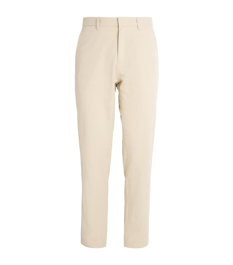 Cotton Owen Straight Trousers COYOTE-259CYT Image 1
