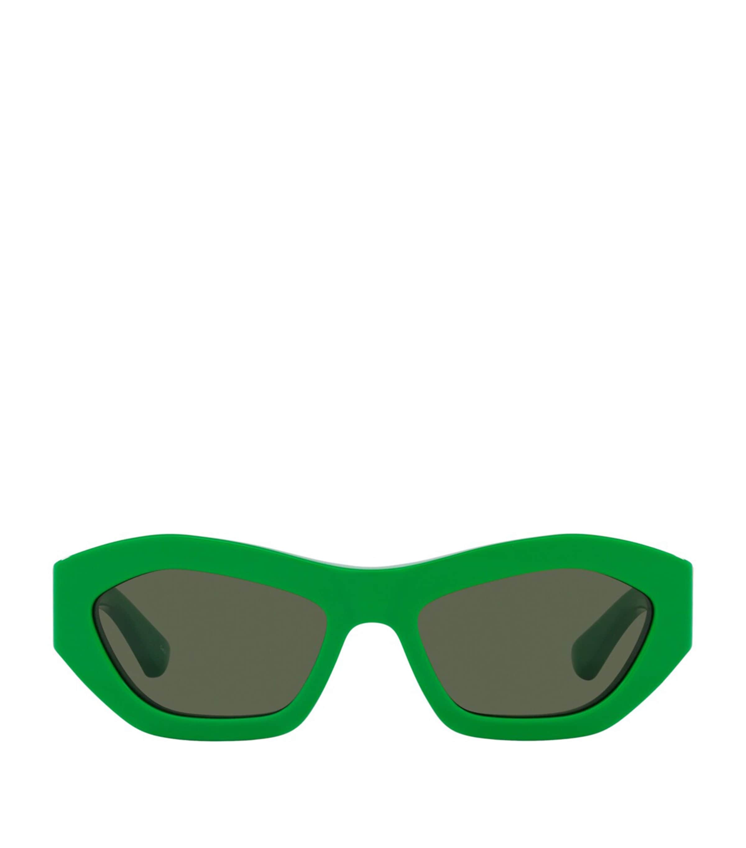 Bottega Veneta Sunglasses In Green