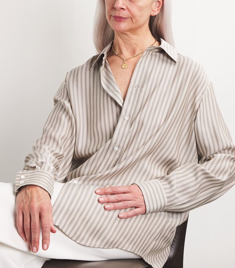 Small Yellow Gold and Diamond Virgo Coin Charm YELLOW GOLD Image 4