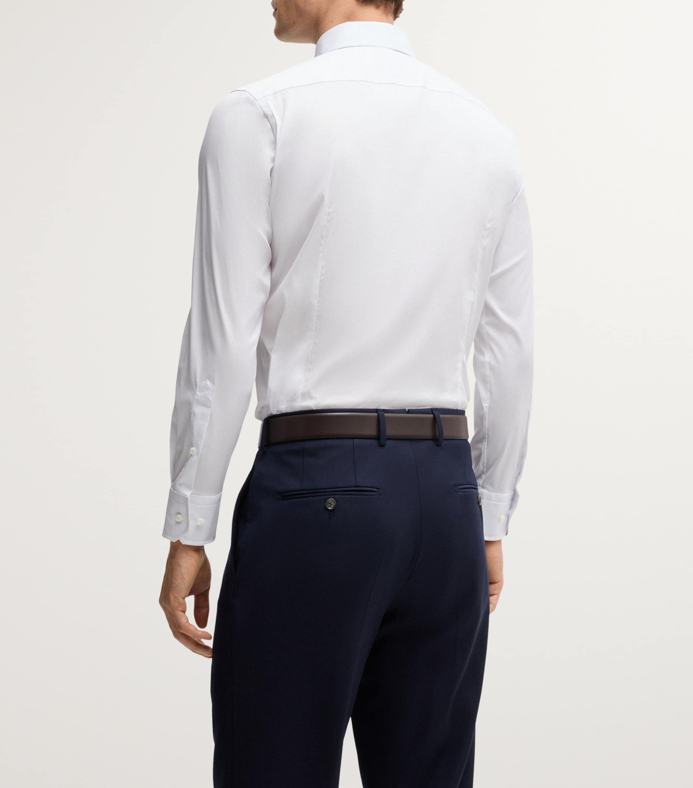 Stretch-Cotton Slim Shirt 100 Image 3