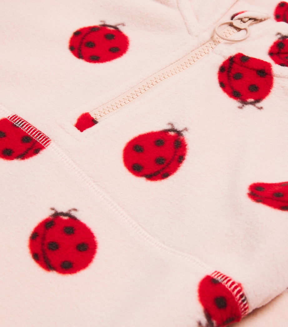 Fleece Tavi Sweatshirt (5-10 Years) P05093LADYBUG Image 3