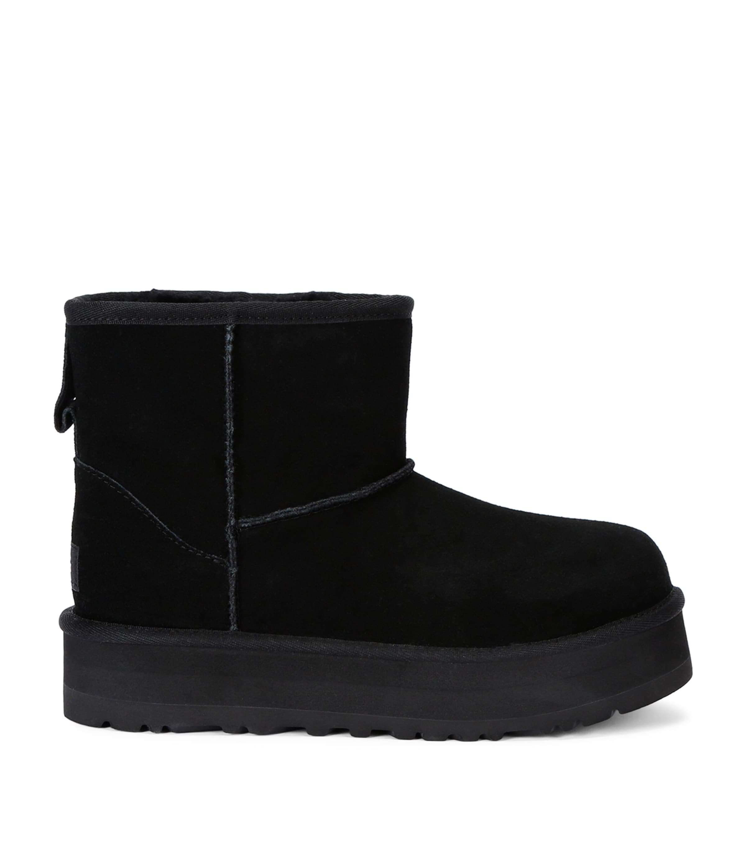 Classic Mini Platform Boots BLACK Image 1