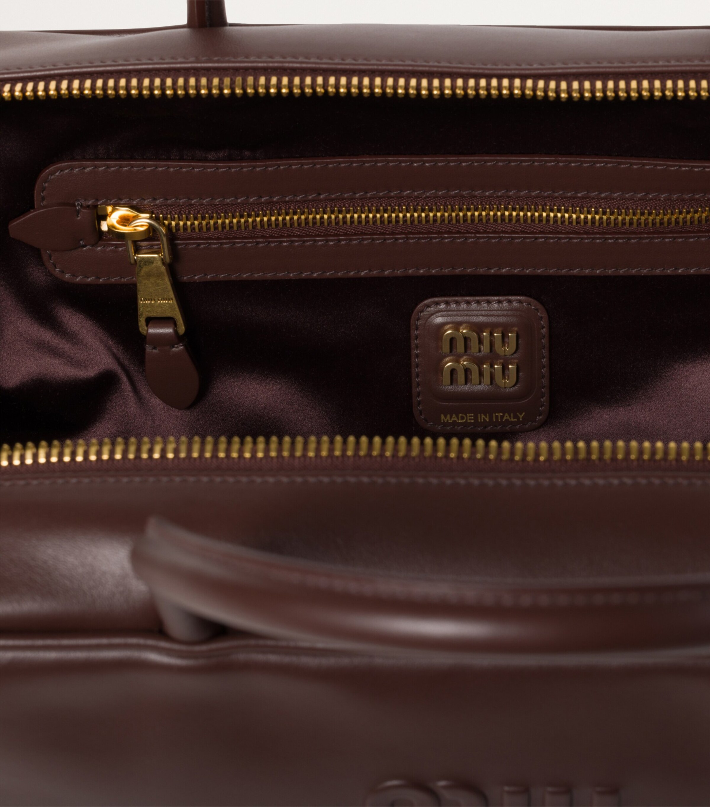 Leather Beau Top-Handle Bag F0NBL Image 5