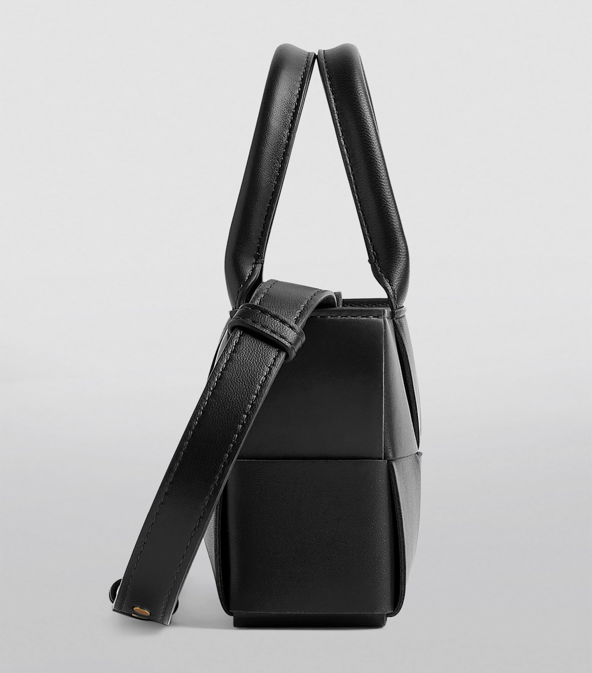 Bottega Veneta Mini Leather East-West Arco Top-Handle Bag Image 5