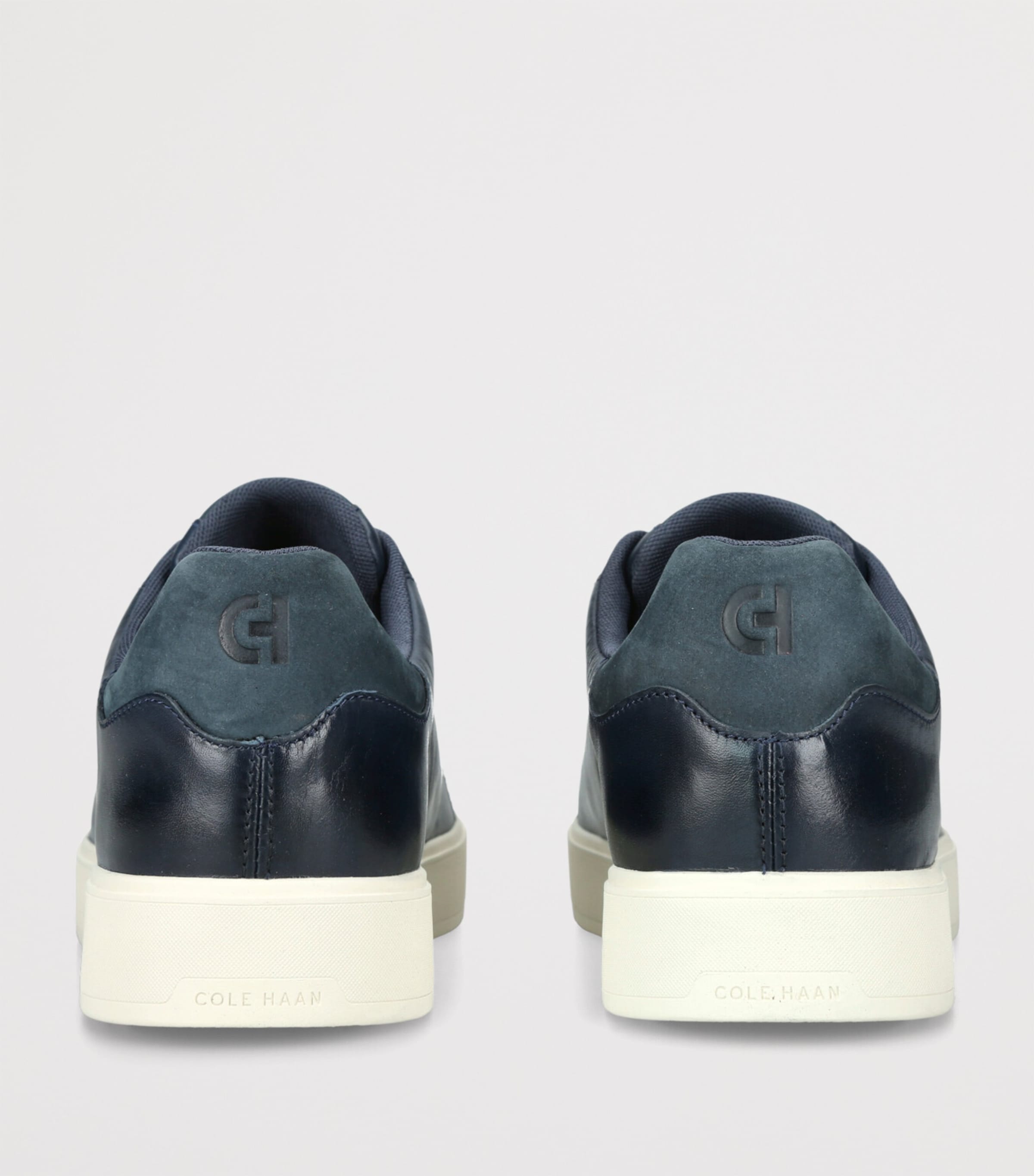 Leather GrandPrø Luxe Slip-On Sneakers BLUE/DARK Image 2