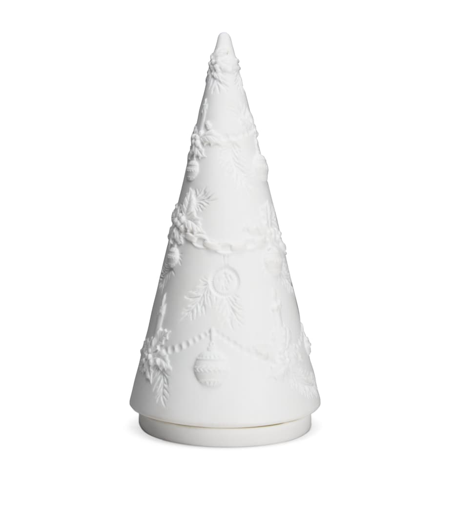 Bone China Christmas Tree Ornament WHITE Image 1