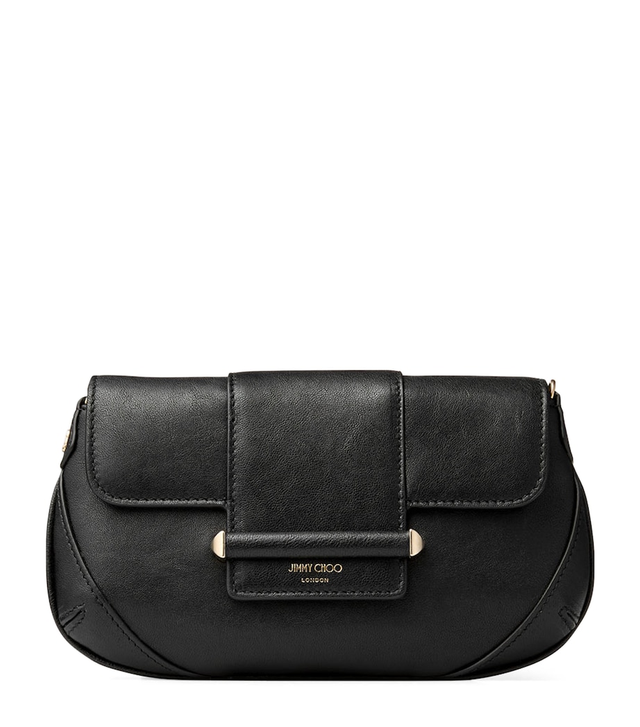 Bar Mini Chain Wallet BLACK/SHINY GOLD Image 1