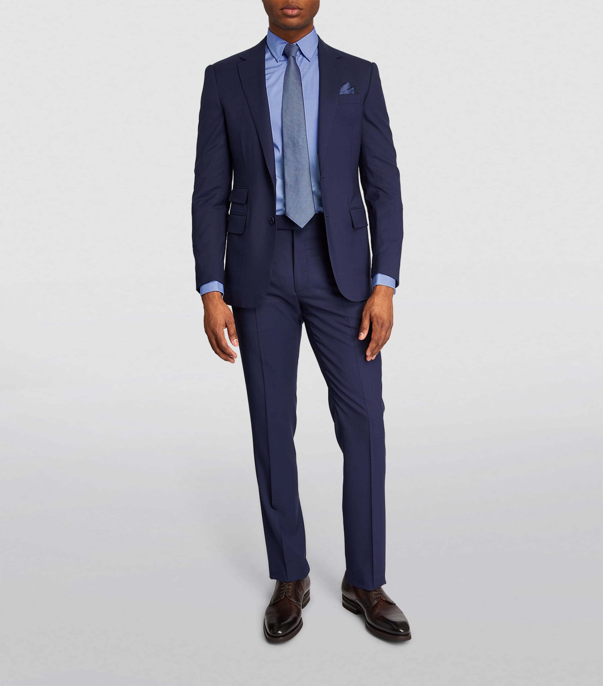 Ralph Lauren Purple Label Mens Evening Shirt Blue Image 2