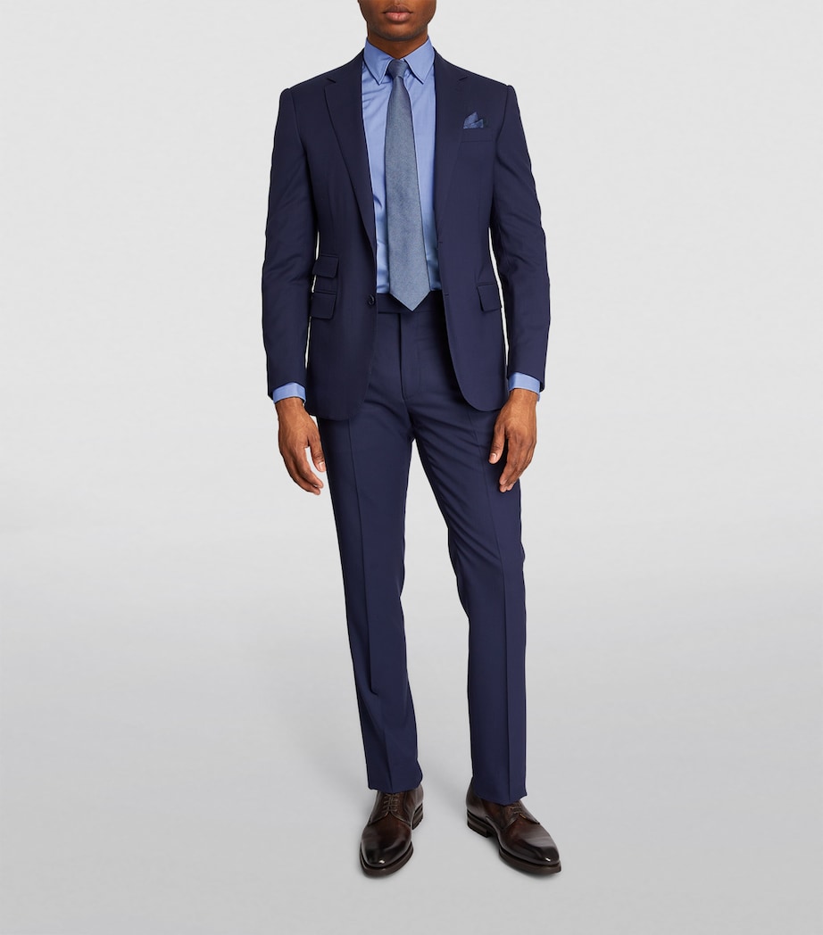 Ralph Lauren Purple Label Mens Evening Shirt Blue Image 2