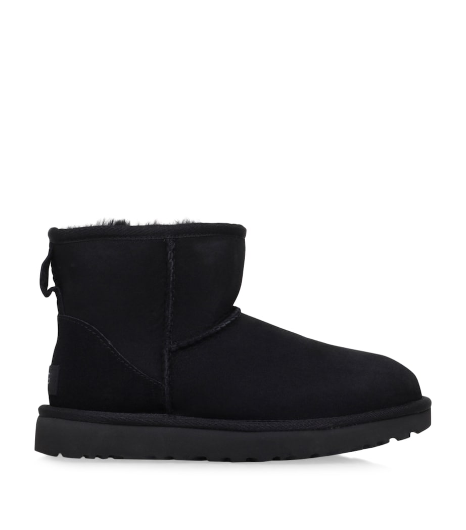 Classic Mini Suede Boots BLACK Image 1