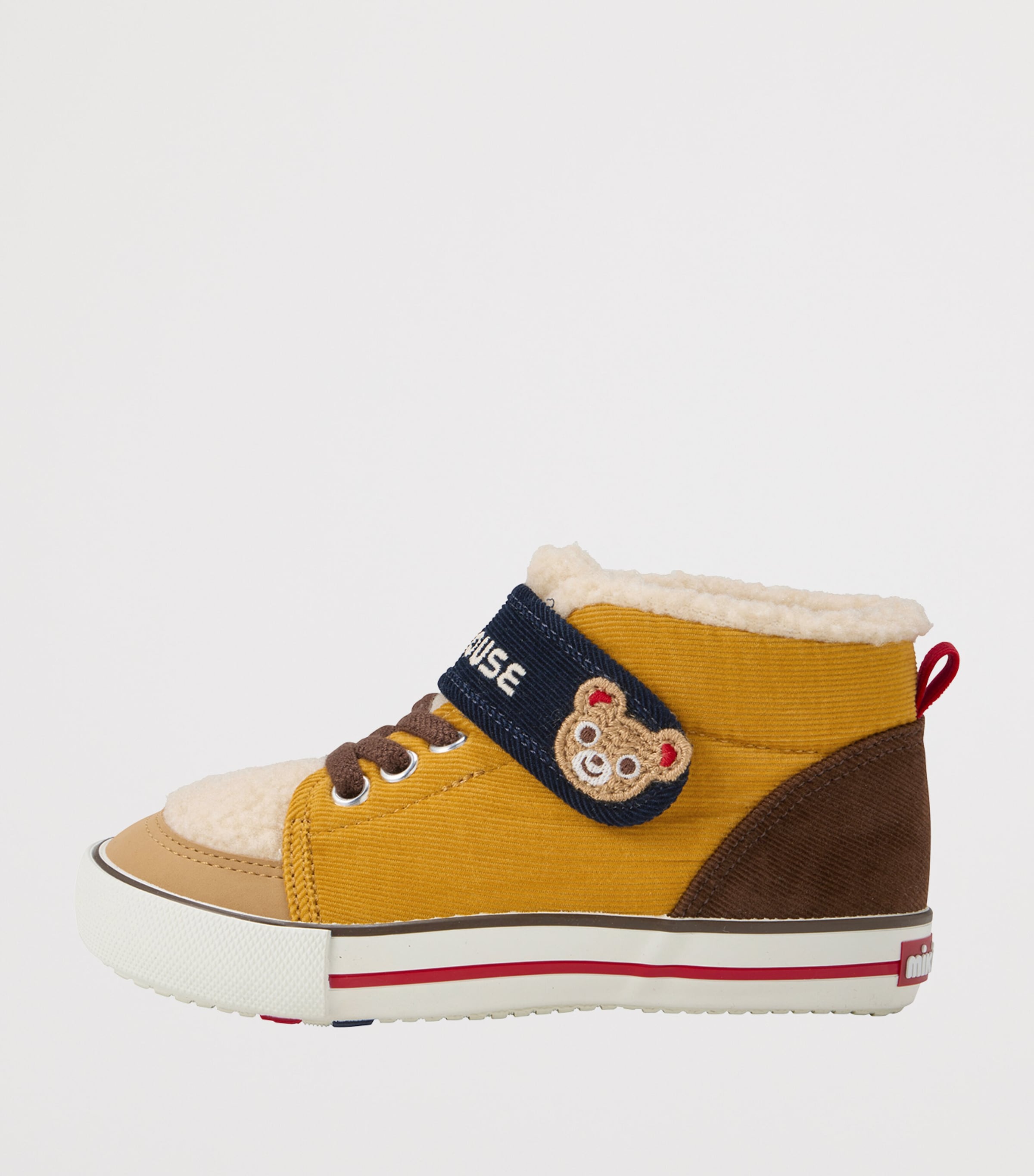 Corduroy-Faux Shearling Pucchi Sneakers 87 Image 2