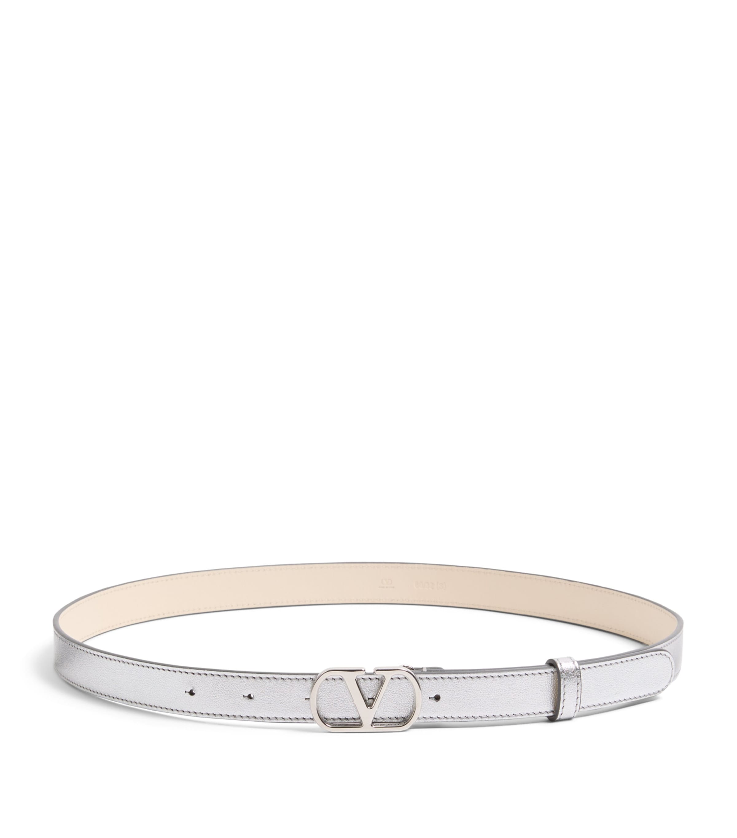 Leather VLogo Signature Belt S13 Image 1