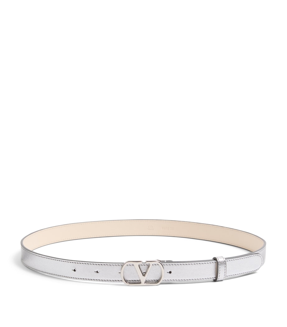 Leather VLogo Signature Belt S13 Image 1