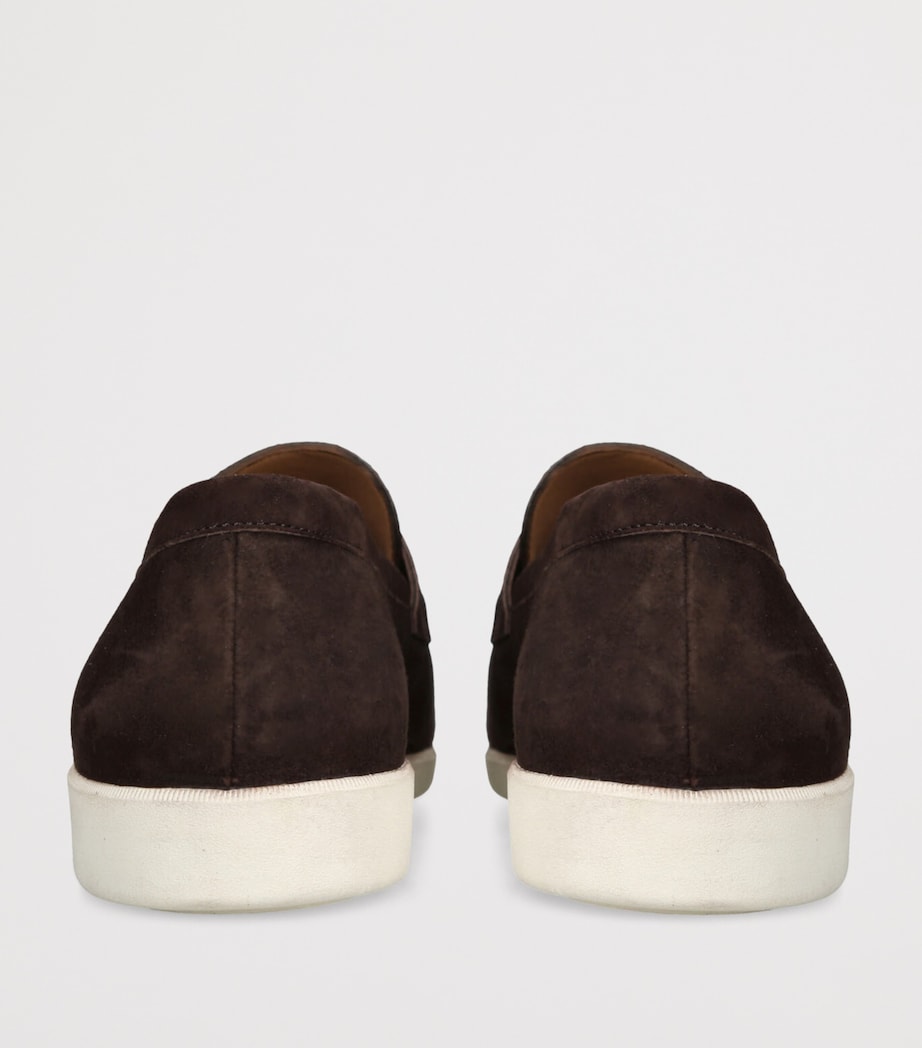 Suede Harley Loafers DARK BROWN Image 2
