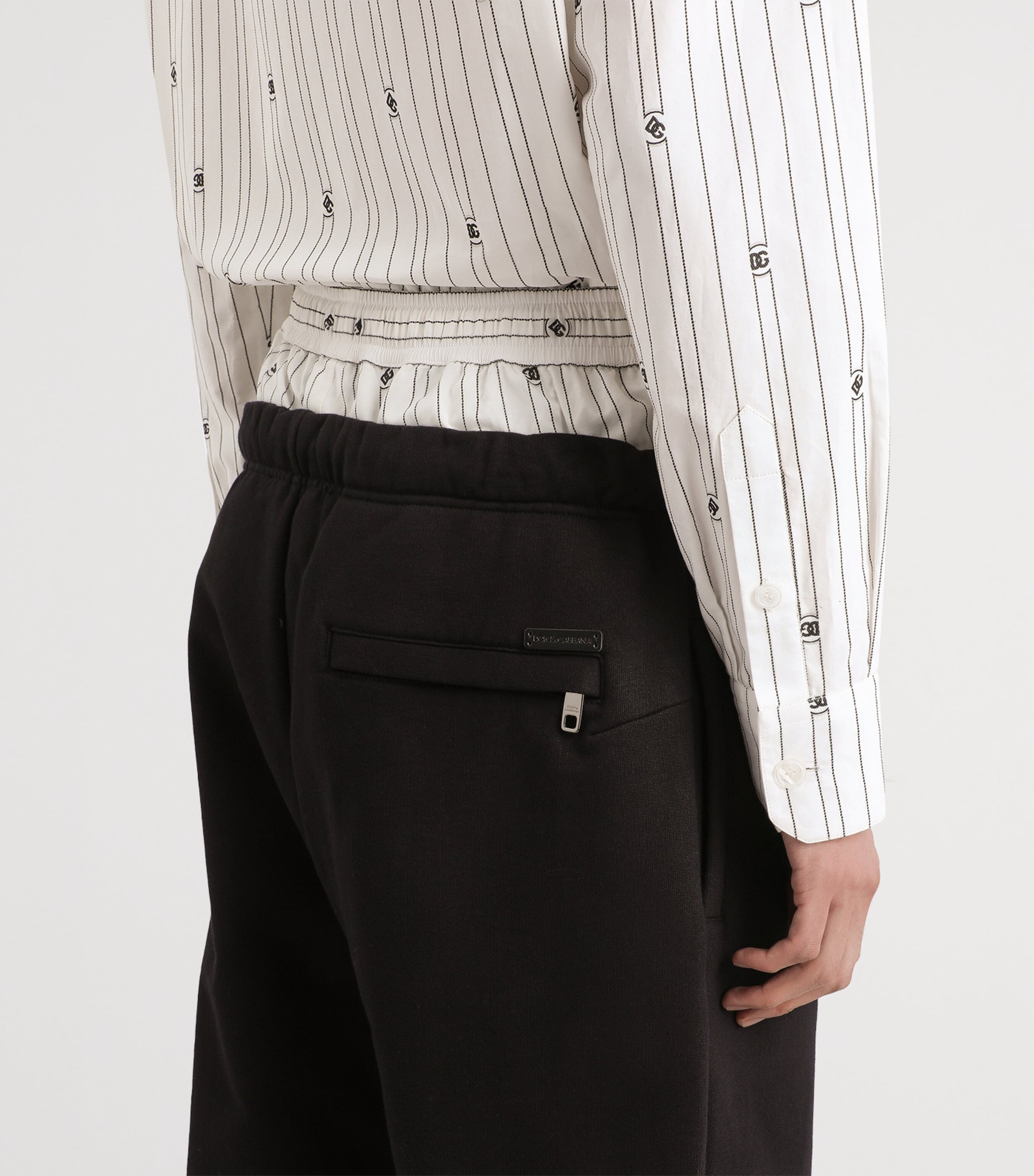 Cotton Sweatpants N0000 BLACK Image 4