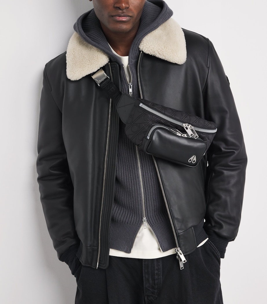 Monogram Belt Bag 1121 BLACK MONO Image 2