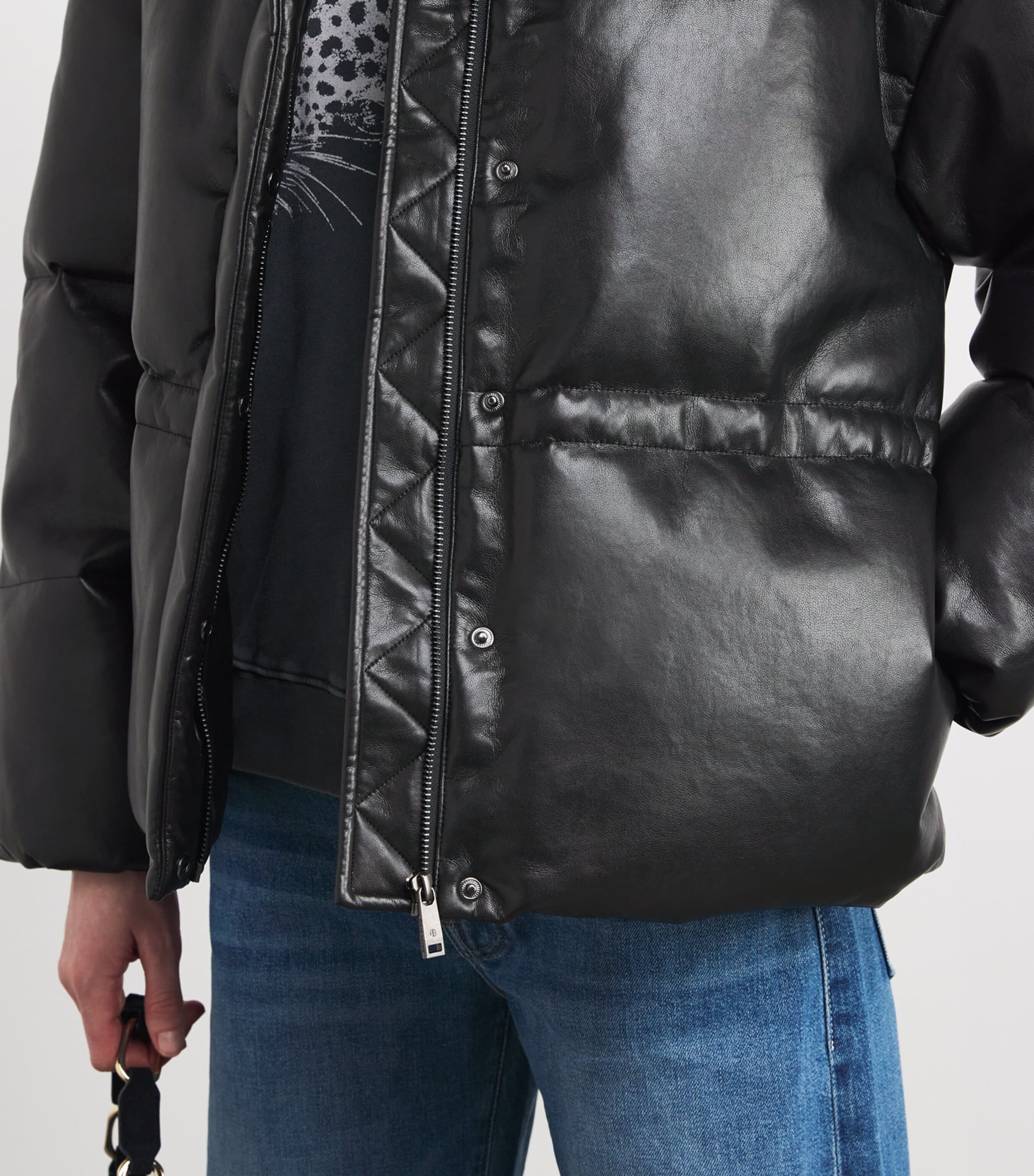 Oslo Puffer Jacket BLACK Image 6
