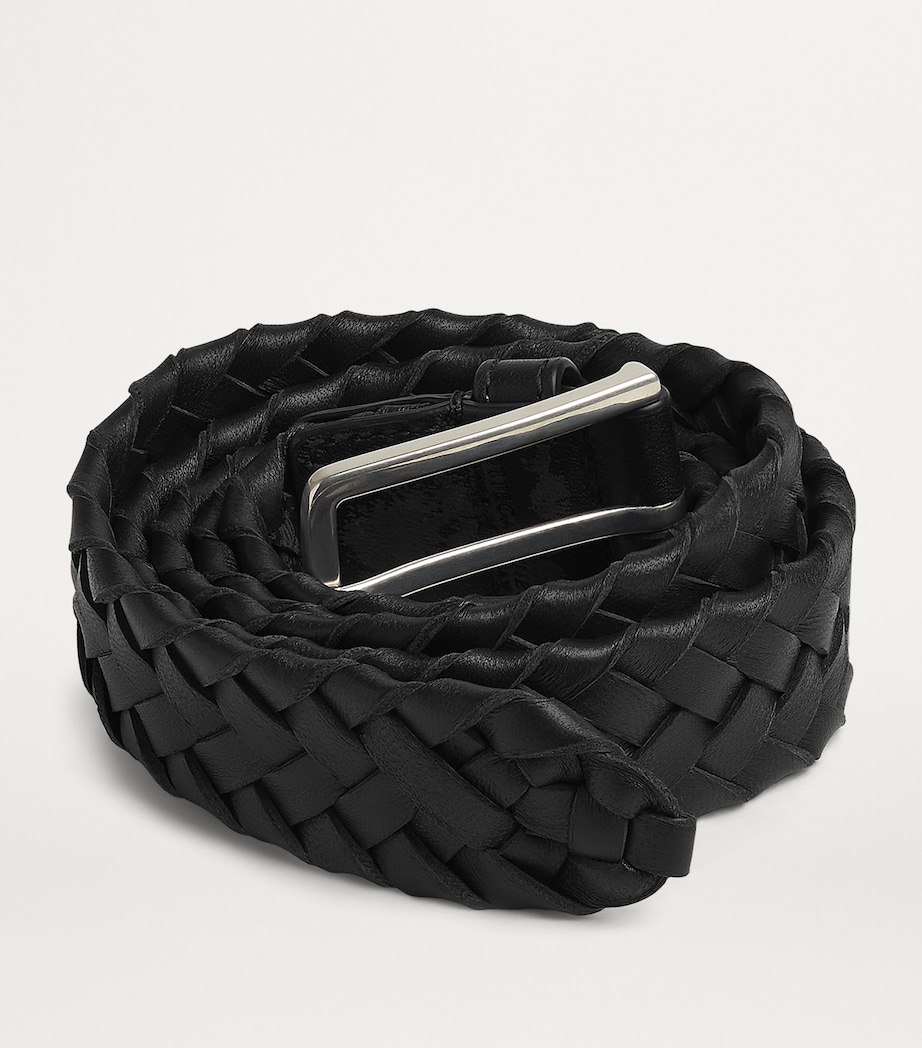 Leather Intreccio Cabat Belt 8803 Image 3