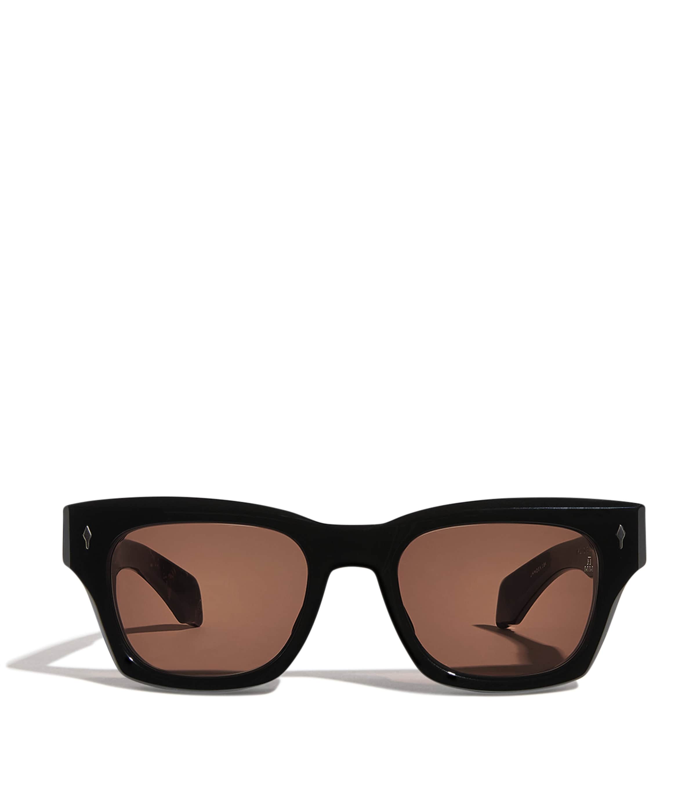 Jacques Marie Mage Acetate Dealan-53 Sunglasses Deep Brown Image 1