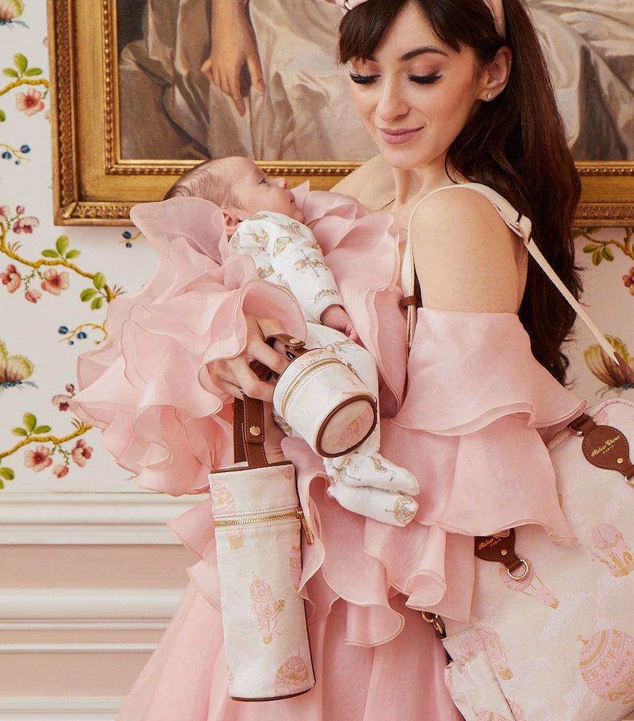 Jacquard Bottle Case PINK HOT AIR BALLOON Image 2