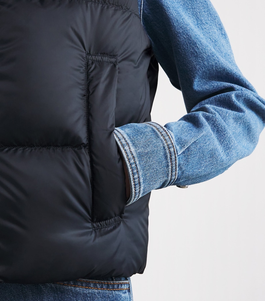 The Cube Quilted Gilet MIDNIGHTBLUE Image 6