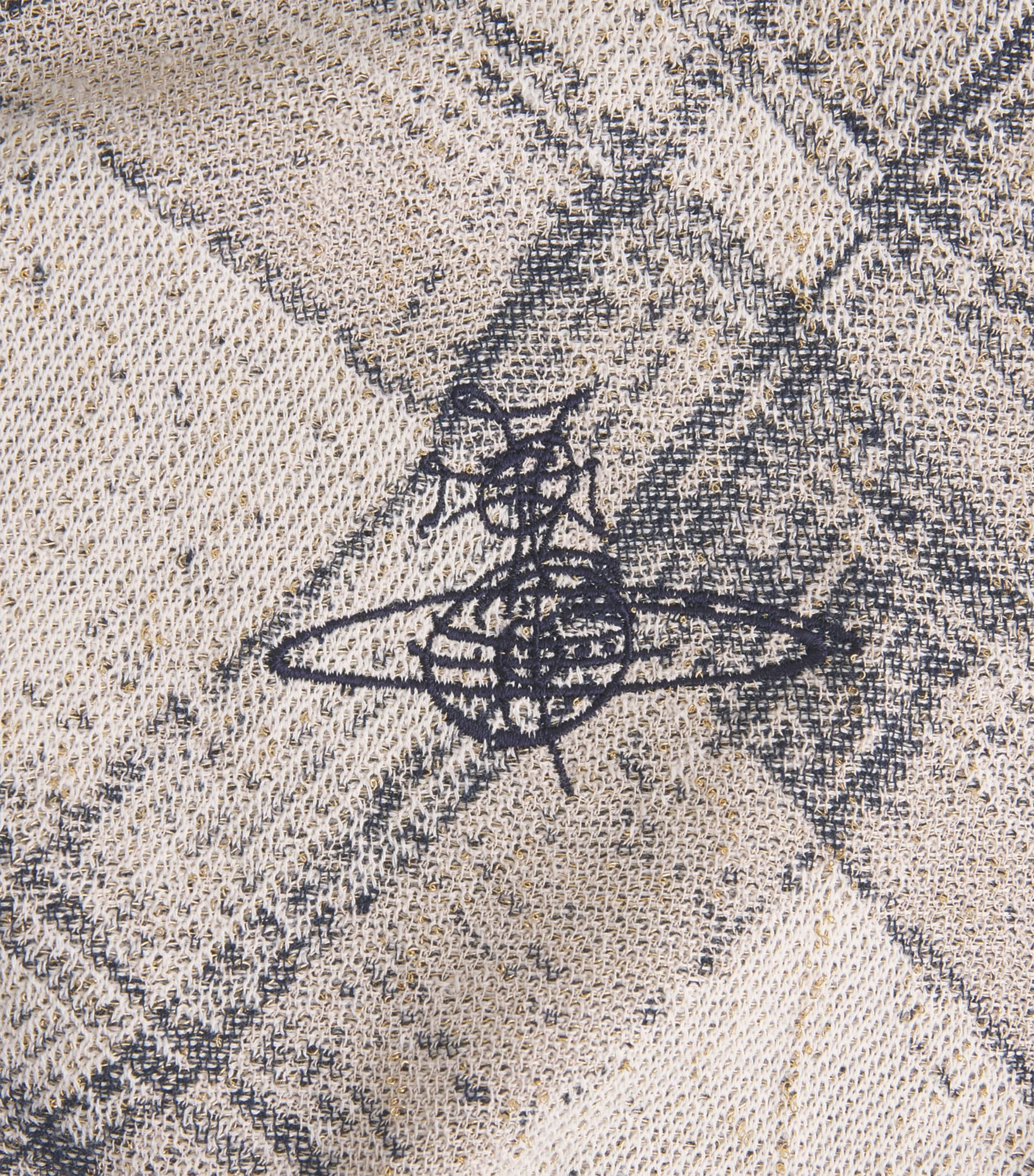 m*n様 Vivienne Westwood LONDON ニットタッセル ポシ Vivienne Westwood Multi Linen-Blend Broken Tartan Sweater | Harrods US