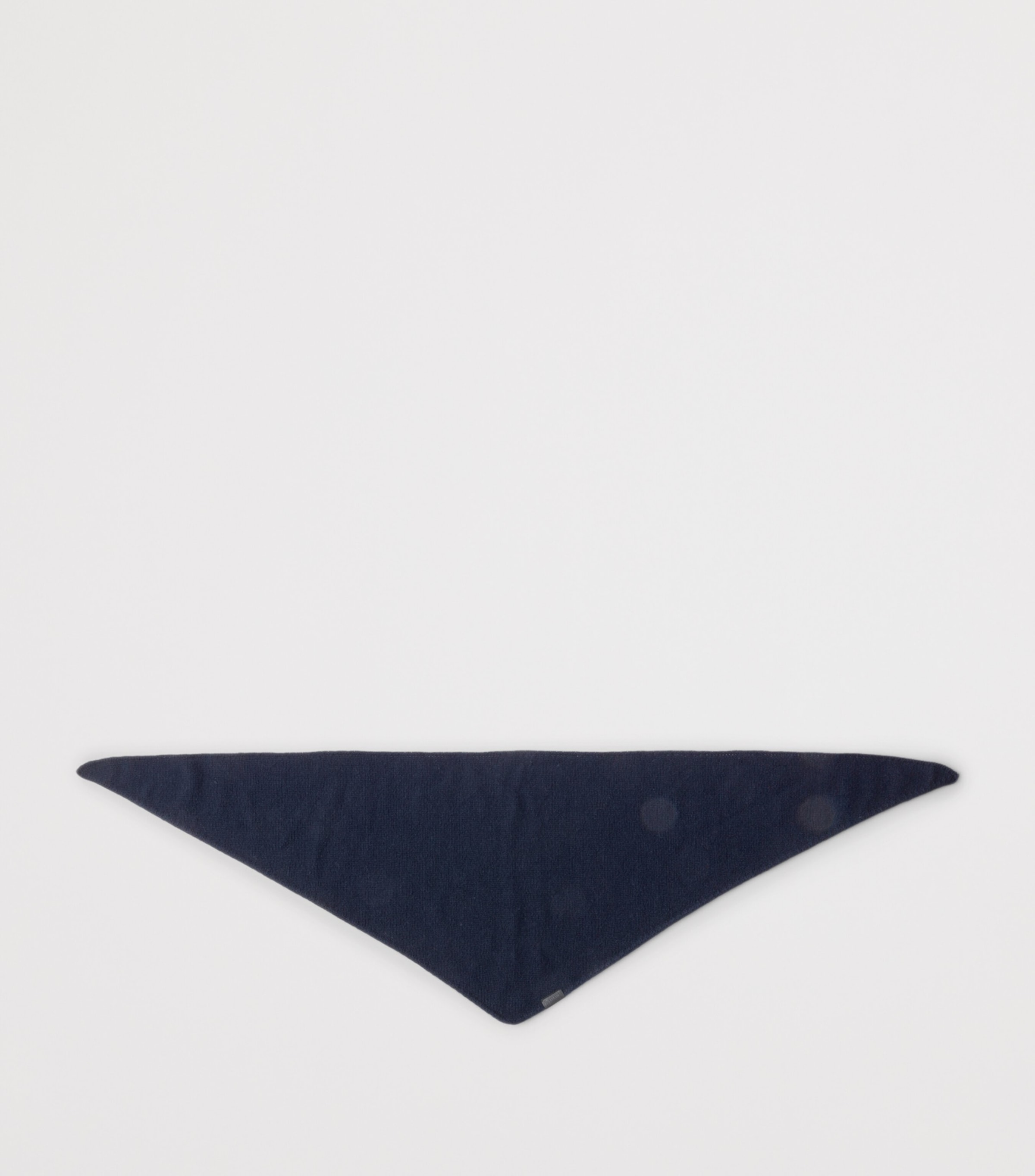 Prada Womens Cashmere Triangular Shawl Blue Image 3