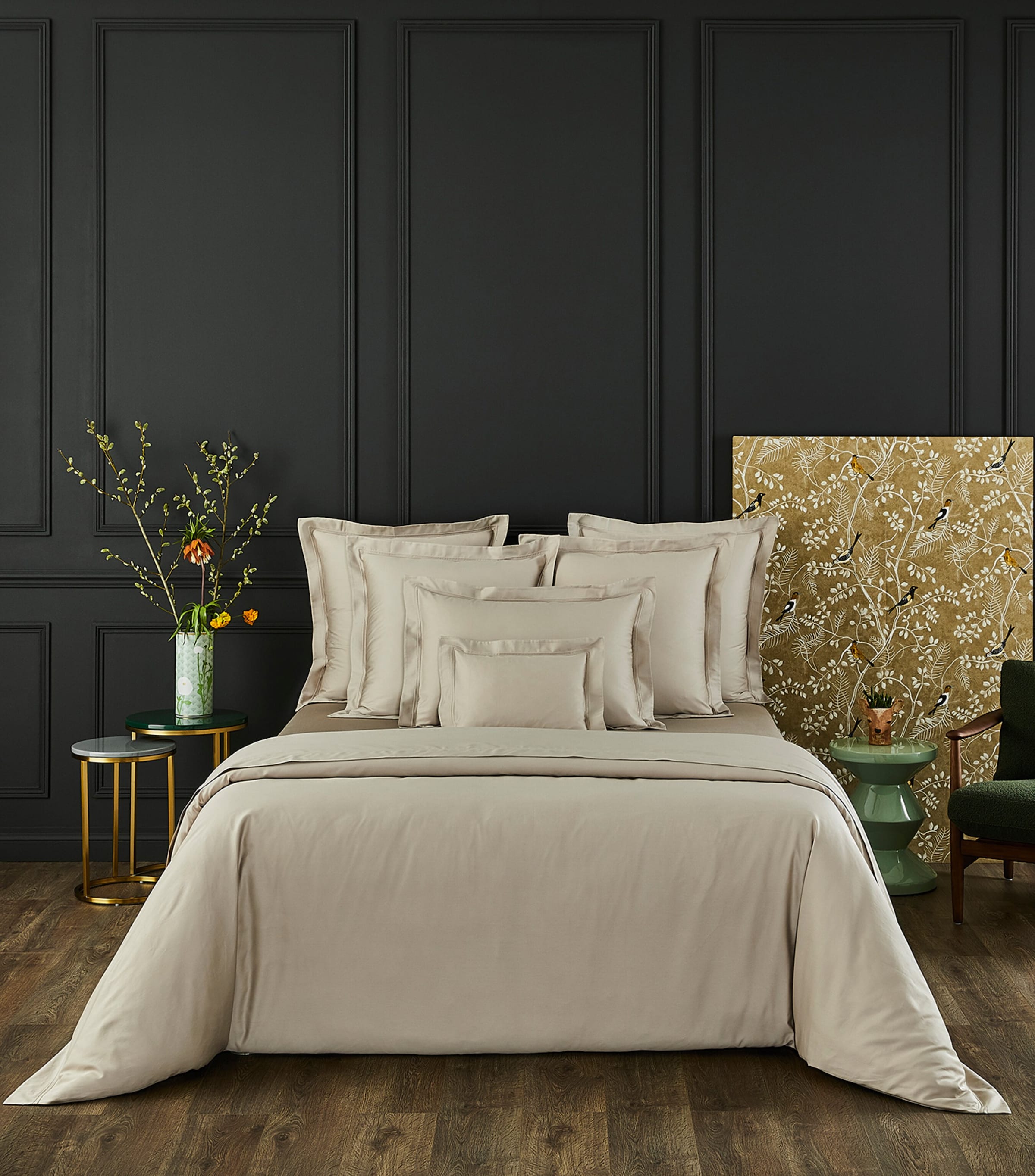 Yves Delorme Triomphe King Duvet Cover In Neutral