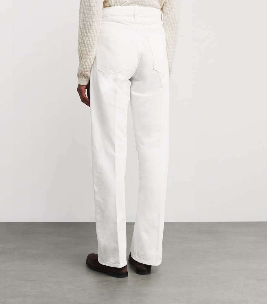 x Sotheby's Vertical Jeans WHITE Image 4