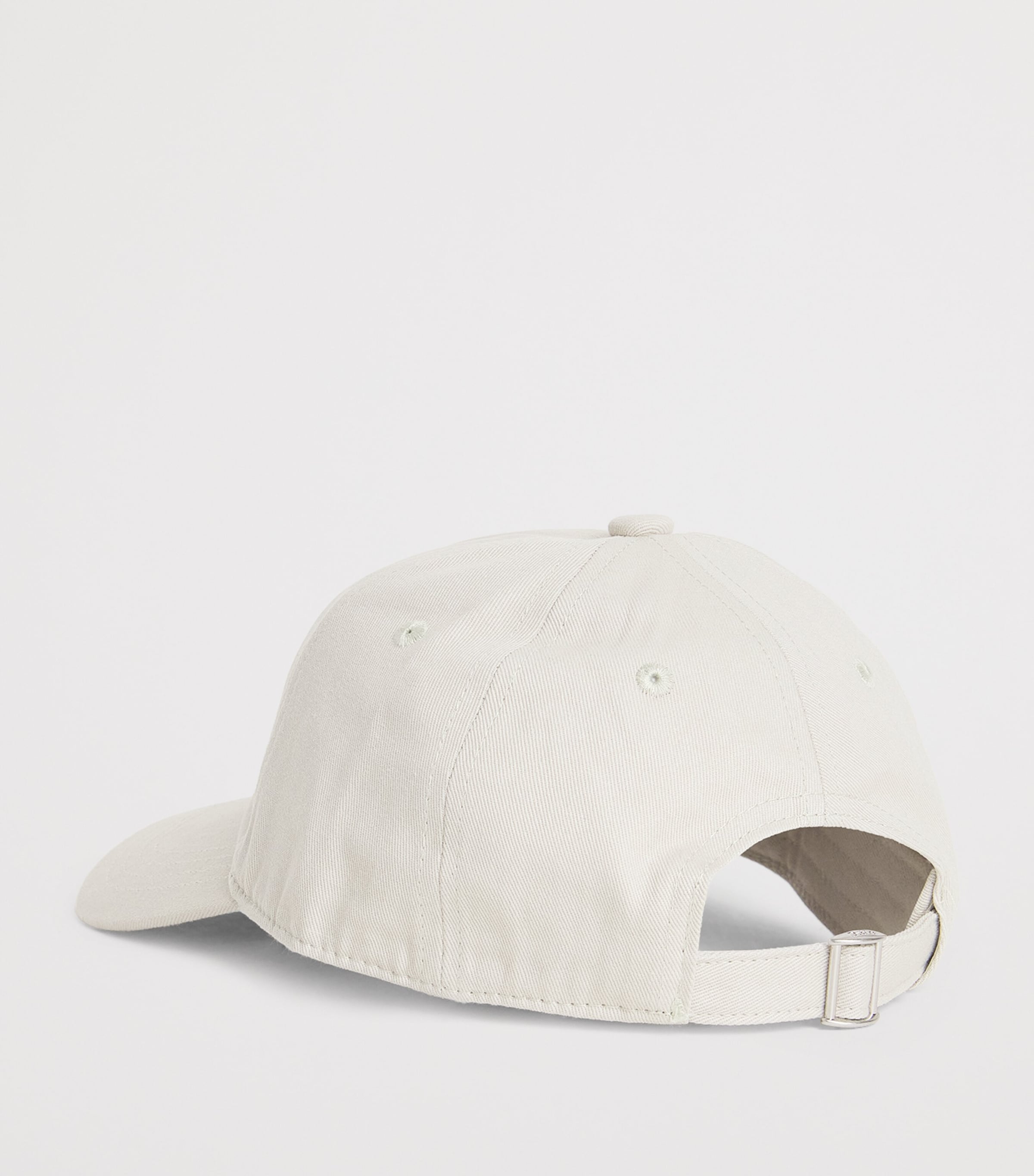 Drôle de Monsieur Cotton Slogan Baseball Cap Grey Image 2