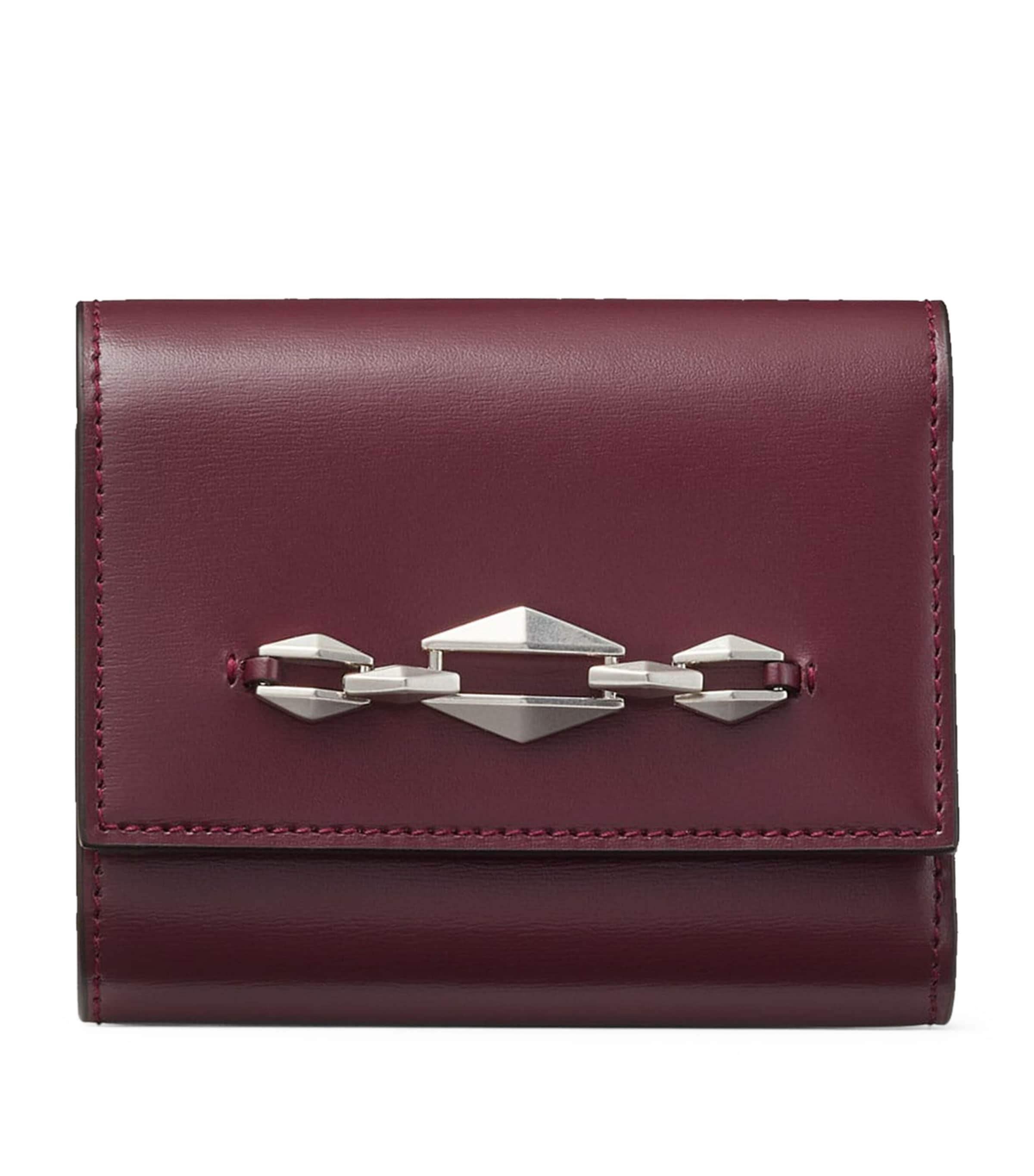 JIMMY CHOO LEATHER MARINDA WALLET 