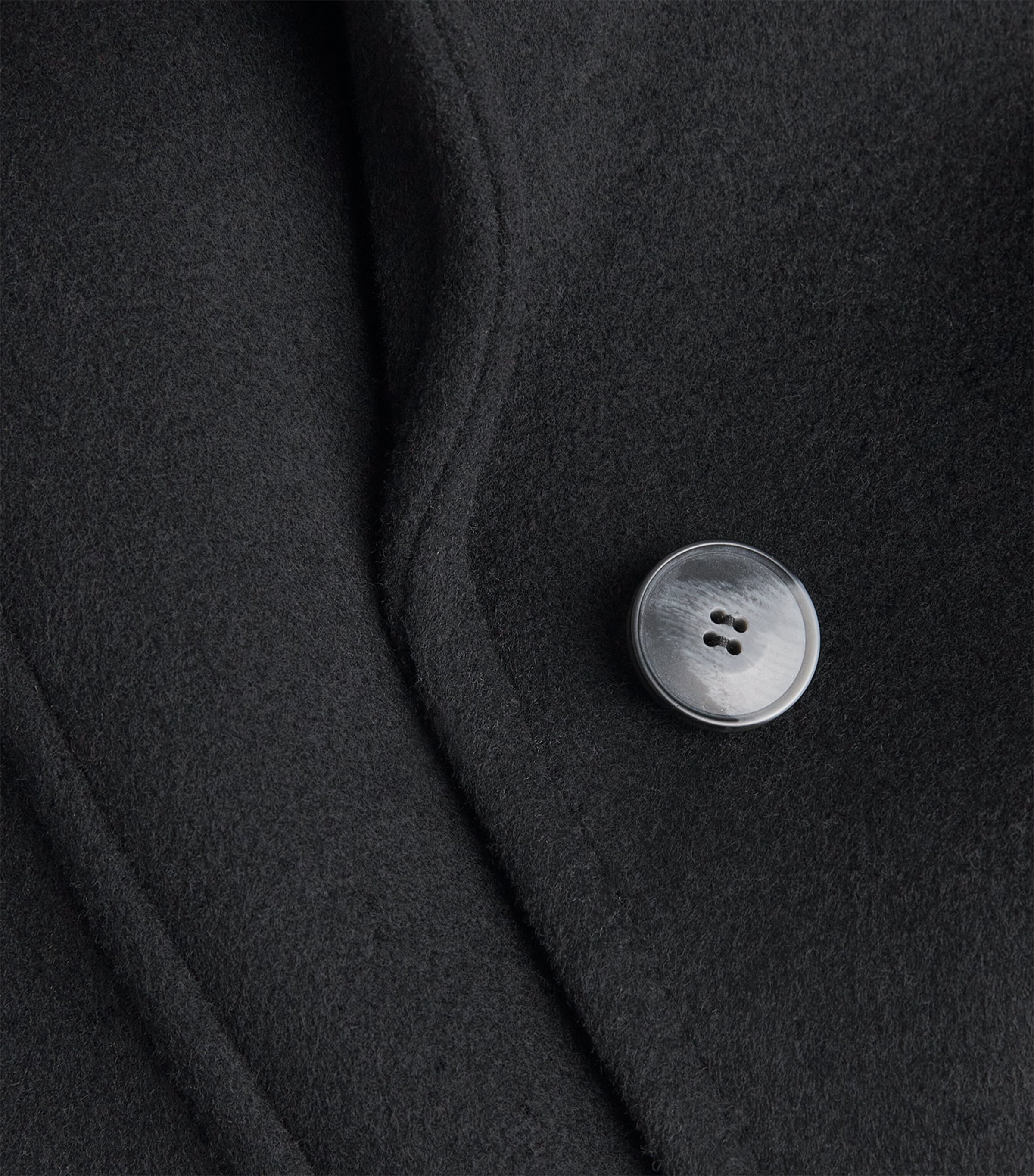 Wool Coat BLACK Image 5