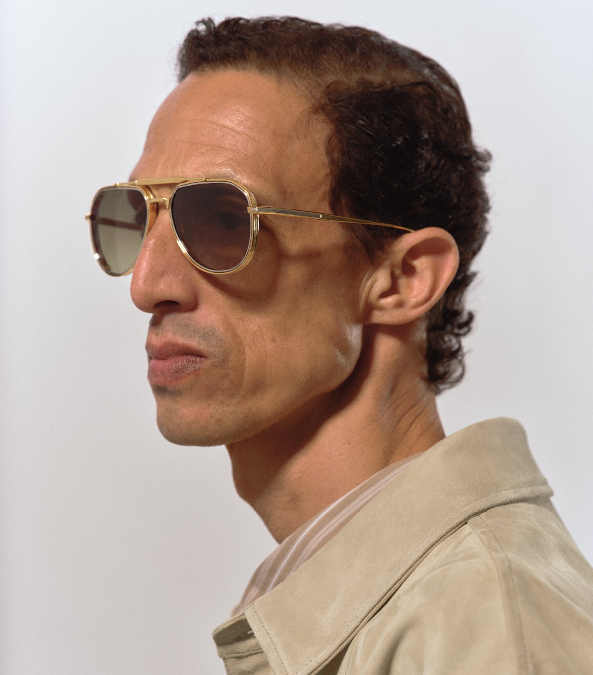 Jacques Marie Mage Titanium Commander Sunglasses Musket Image 4