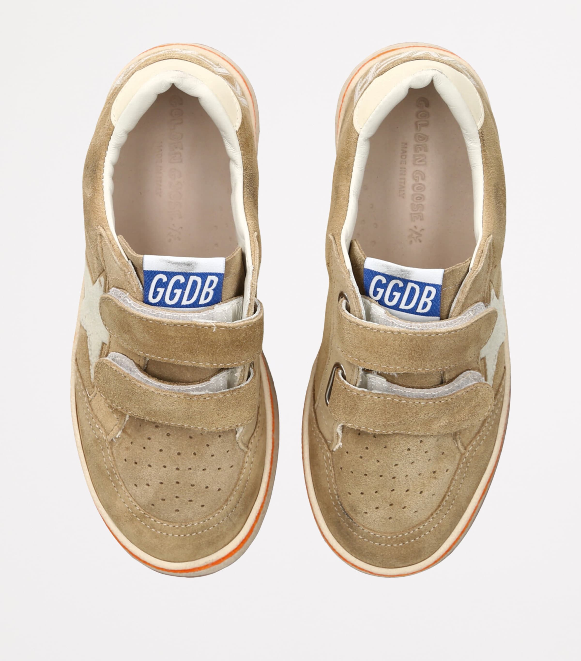 Suede Ball Star Sneakers TAN Image 4