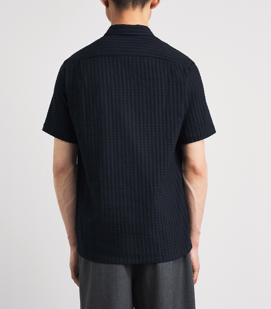 SAMSOE SAMSOE Mens Stretch-Cotton Avan Shirt Salute Image 5