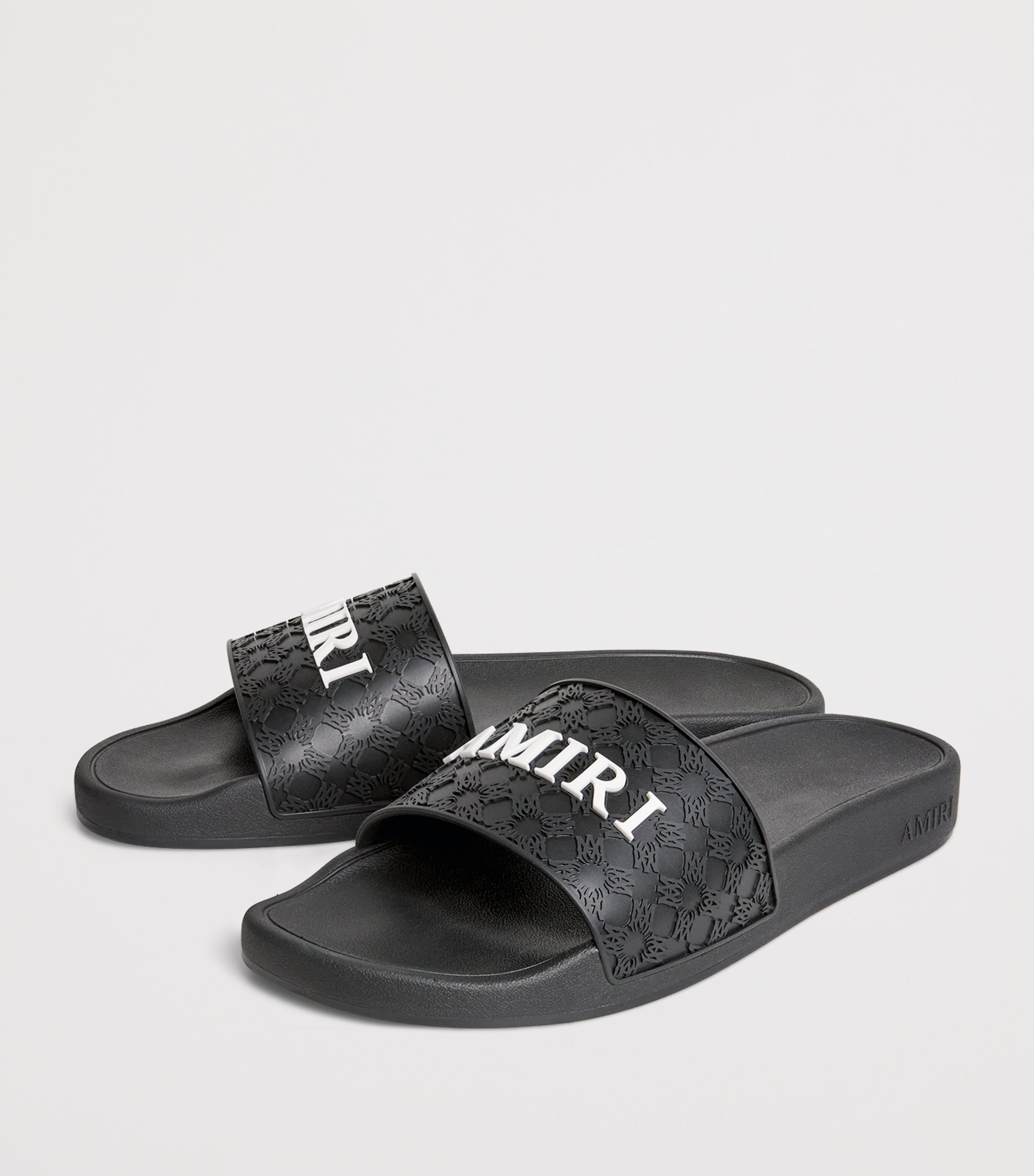 AMIRI アミリ プールスライドサンダル MA QUAD MEN'S Amiri Men's MA Quad Pool Slides | Neiman Marcus