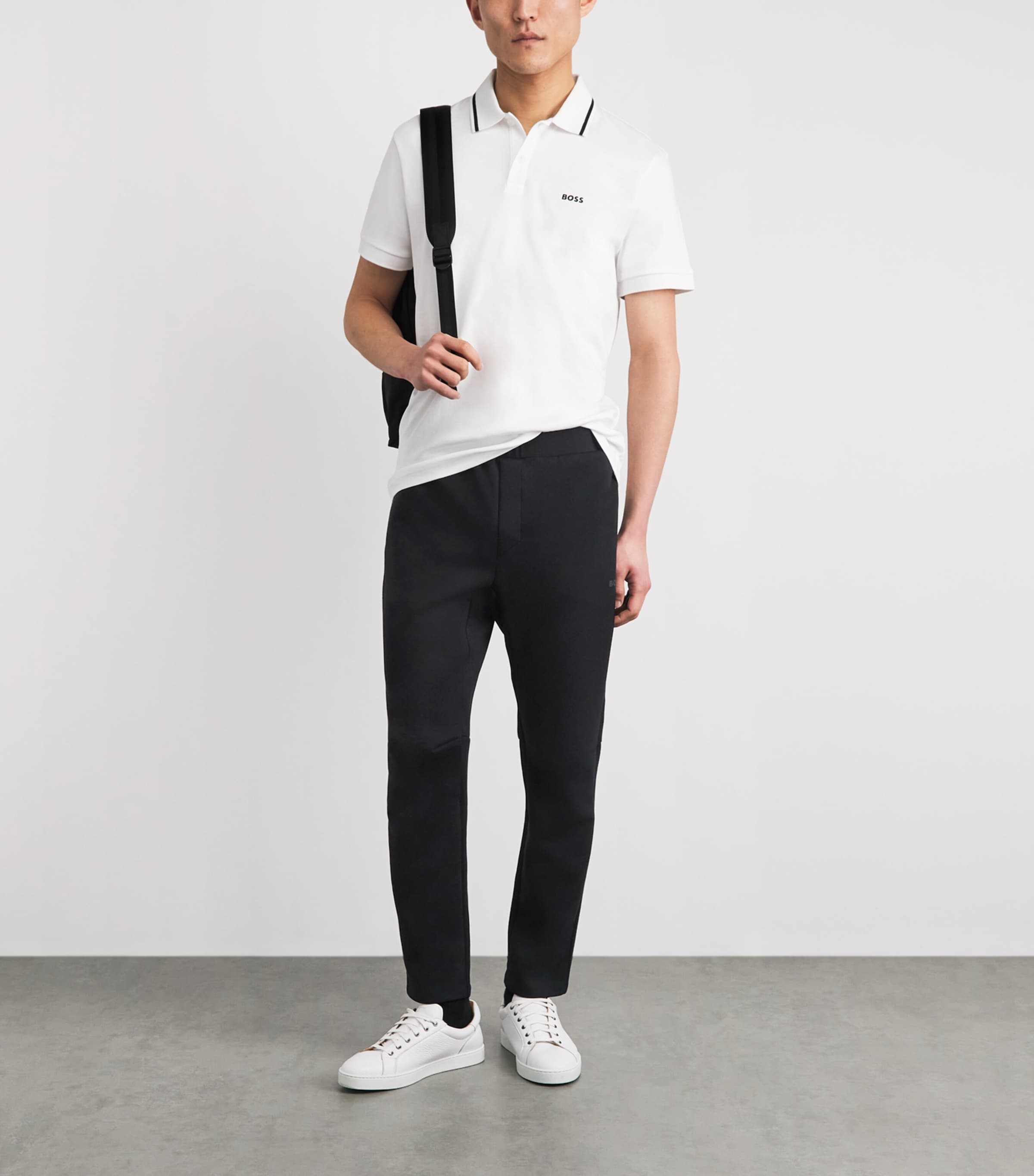 Soft Touch Sweatpants 001 BLACK Image 2