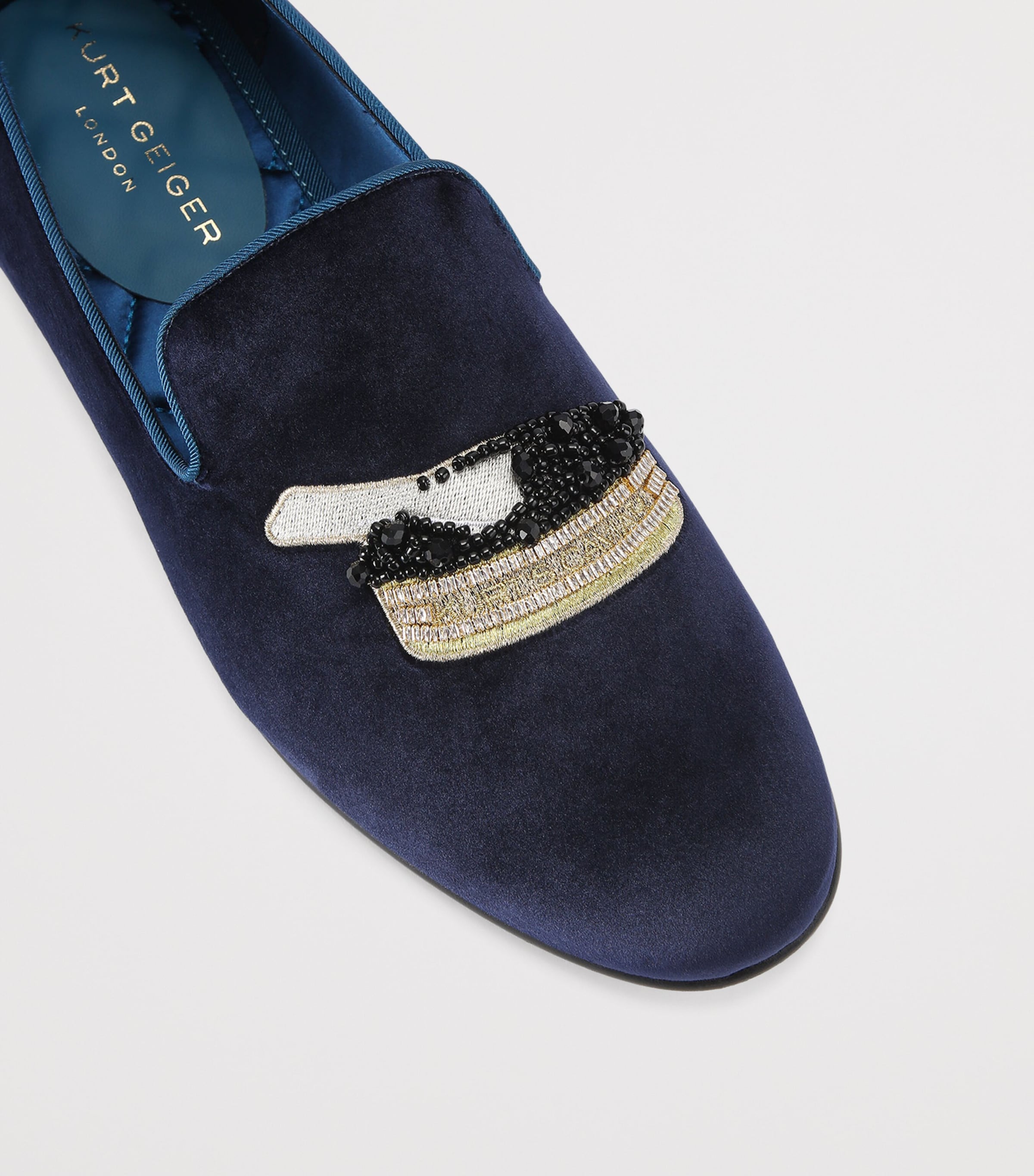 Velvet Ace Emby Loafers NAVY Image 3