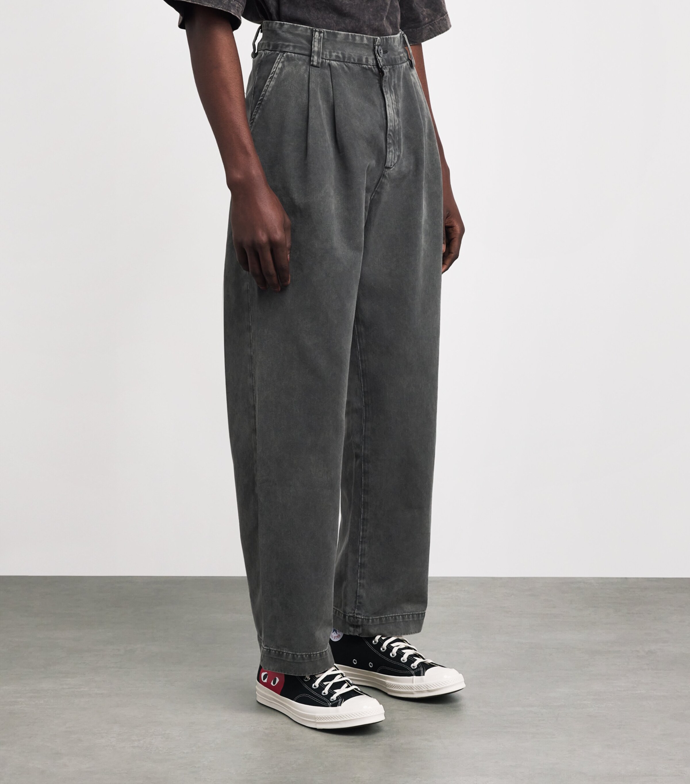 AGOLDE Mens Regenerative Cotton Chinos Garv Image 4