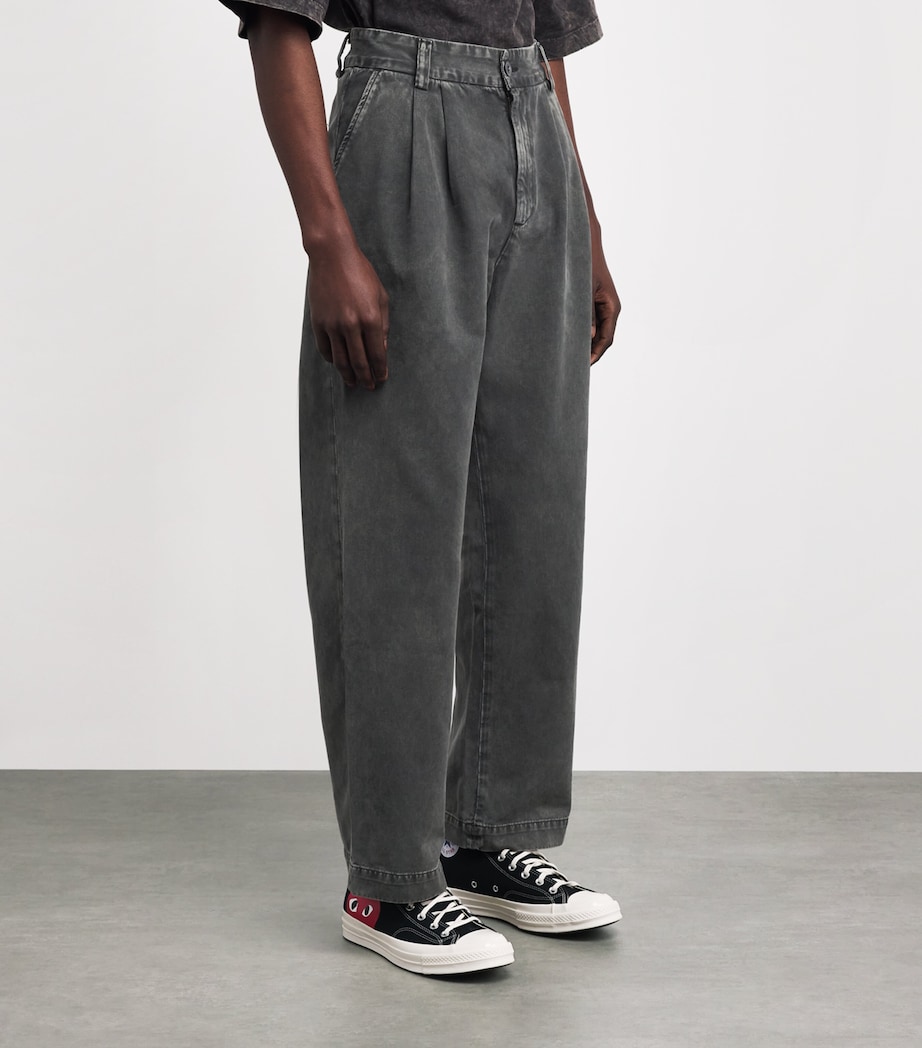AGOLDE Mens Regenerative Cotton Chinos Garv Image 4