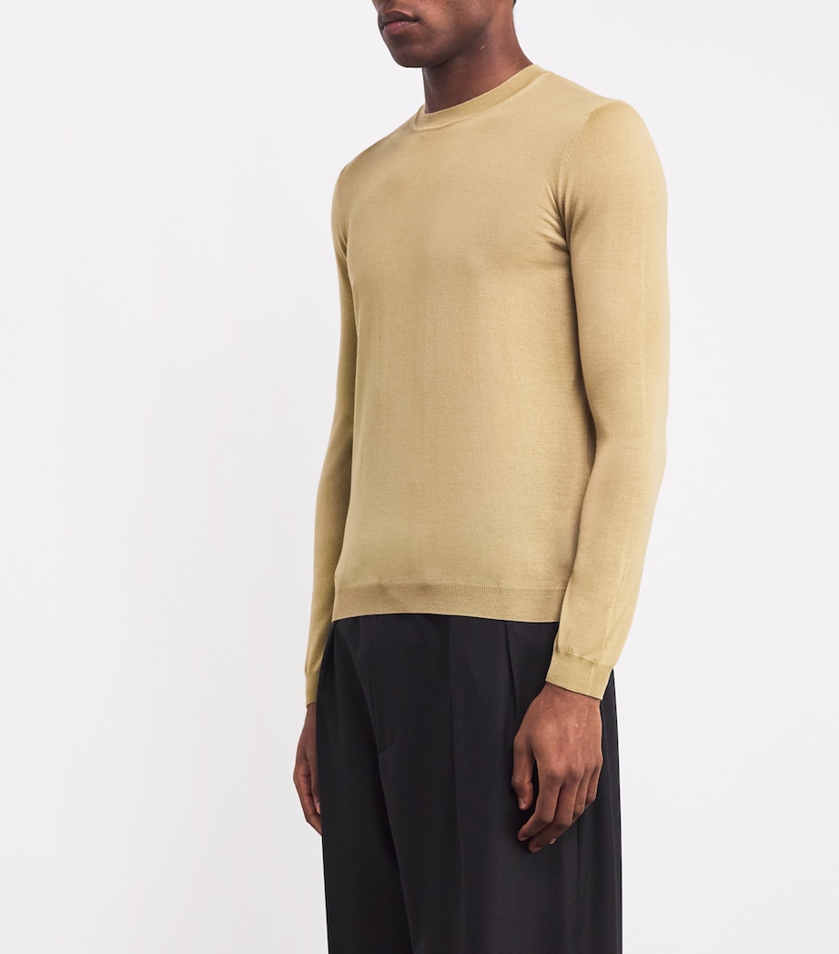 Cashmere Crew-Neck Sweater U1101 Image 3